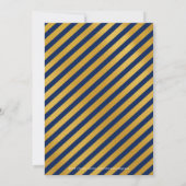 Cartes d'invitation anniversaire de mariage Félici (Dos)