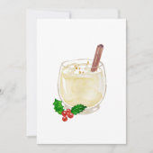 Cartes d'invitation au lait de poule (Devant)