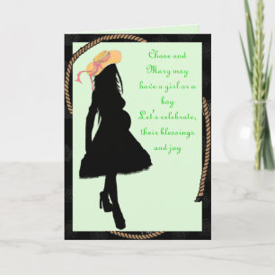 Cartes d'invitation baby shower