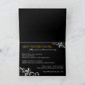 Cartes d'invitation Bal Masqué - 5X7 (Intérieur)