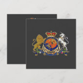 Cartes d'invitation Chandelier Couture™ - Invitati (Devant / Derrière)