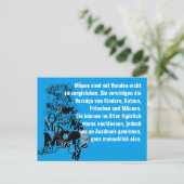Cartes d'invitation Chien Carlin (Debout devant)