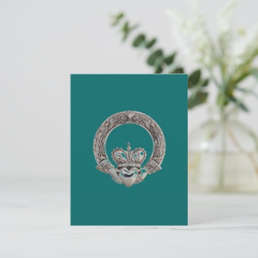 Cartes d'invitation Claddagh (Debout devant)