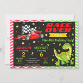 Cartes d'invitation conjointes pour anniversaire s (Devant)