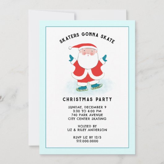 Cartes d'invitation créatives pour une fête de vac (Devant)