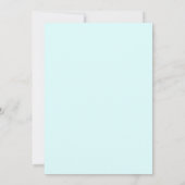 Cartes d'invitation créatives pour une fête de vac (Dos)