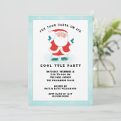 Cartes d'invitation créatives pour une fête de vac (Debout devant)