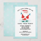 Cartes d'invitation créatives pour une fête de vac (Devant / Derrière)
