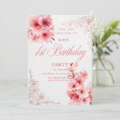 Cartes d'invitation d'anniversaire (Debout devant)