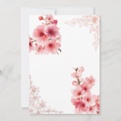 Cartes d'invitation d'anniversaire (Dos)