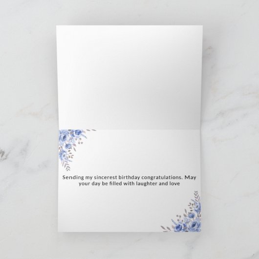 Cartes d'invitation d'anniversaire (Intérieur)