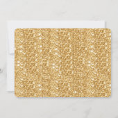 Cartes d'invitation d'anniversaire avec photo de p (Dos)