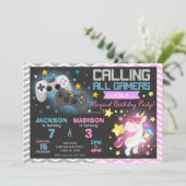 Cartes d'invitation d'anniversaire communes pour j (Debout devant)