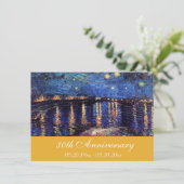 Cartes d'invitation d'anniversaire de beaux-arts c (Debout devant)