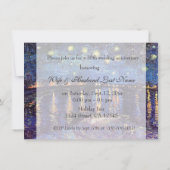 Cartes d'invitation d'anniversaire de beaux-arts c (Dos)