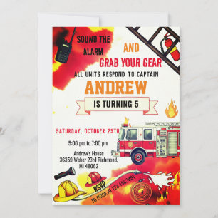 Cartes d'invitation d'anniversaire personnalisées