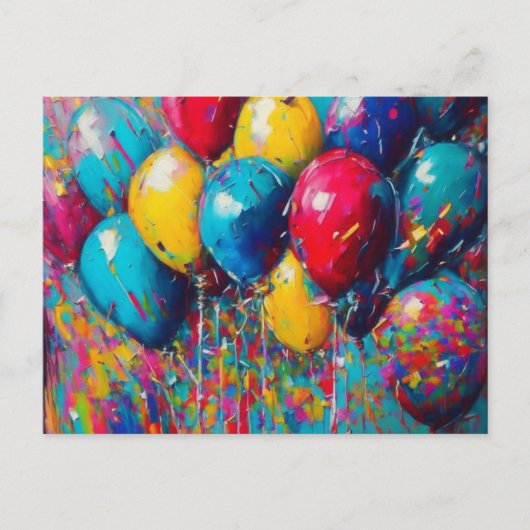 Cartes d'invitation d'anniversaire personnalisées (Devant)