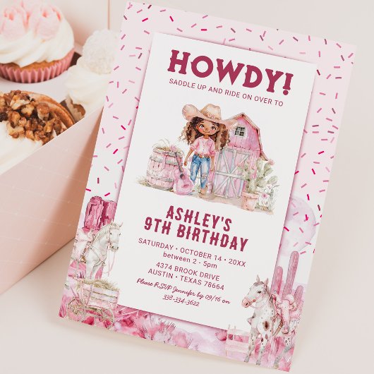 Cartes d'invitation d'anniversaire pour enfants Co