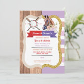 Cartes d'invitation d'anniversaire pour garçon et  (Debout devant)