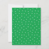 Cartes d'invitation d'anniversaire pour une fête e (Dos)