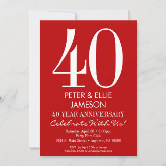 Cartes d'invitation d'anniversaire simples moderne