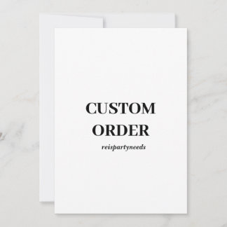 Cartes d'invitation d'anniversaire sur commande pe