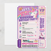 Cartes d'invitation d'anniversaire sur le thème de (Devant / Derrière)