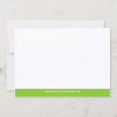 Cartes d'invitation d'anniversaire sur le thème de (Dos)