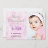 Cartes d'invitation d'anniversaire Winter ONEderla (Devant)