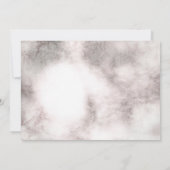 Cartes d'invitation de calèche de Cendrillon de li (Dos)