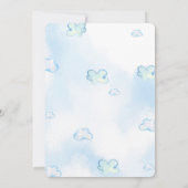 Cartes d'invitation de camion de pompiers modifiab (Dos)