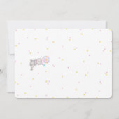 Cartes d'invitation de carnaval modifiables avec p (Dos)