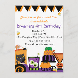 Cartes d'invitation de fête amusantes pour les bon