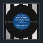 Cartes d'invitation de fête d'anniversaire moderne<br><div class="desc">Une façon nouvelle et unique d'envoyer vos invitations à la fête d'anniversaire ! Tout le texte par défaut peut être entièrement personnalisé avec vos propres formulations, et vous pouvez également modifier les polices, les tailles et les couleurs du texte. Cette invitation peut également être personnalisée pour s'adapter à toute autre...</div>