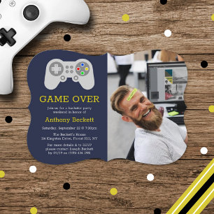 Cartes d'invitation de fête de Bachelor Party avec