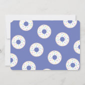 Cartes d'invitation de fête de fiançailles Donut M (Dos)