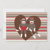 Cartes d'invitation de fête de la Saint-Valentin S (Dos)