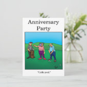 Cartes d'invitation de fête "Spectickles" pour hum (Debout devant)