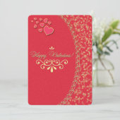 Cartes d'invitation de la Saint-Valentin (Debout devant)