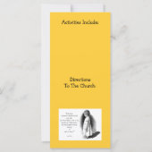 CARTES D'INVITATION DE L'ÉCOLE BIBLE VACANCES (Dos)