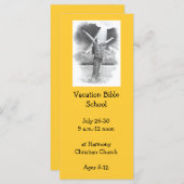 CARTES D'INVITATION DE L'ÉCOLE BIBLE VACANCES (Devant / Derrière)