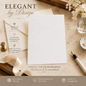 Cartes d'invitation de luxe pour anniversaire et é