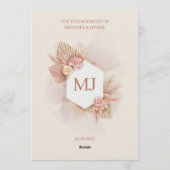 Cartes d'invitation de mariage (Dos)