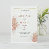 Cartes d'invitation de mariage (Debout devant)