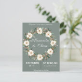 Cartes d'invitation de mariage (Debout devant)