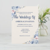 Cartes d'invitation de mariage  (Debout devant)