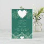 cartes d'invitation de mariage (Debout devant)