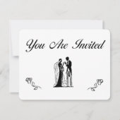 Cartes d'invitation de mariage (Devant)