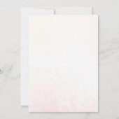 Cartes d'invitation de mariage (Dos)