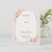 Cartes d'invitation de mariage (Debout devant)